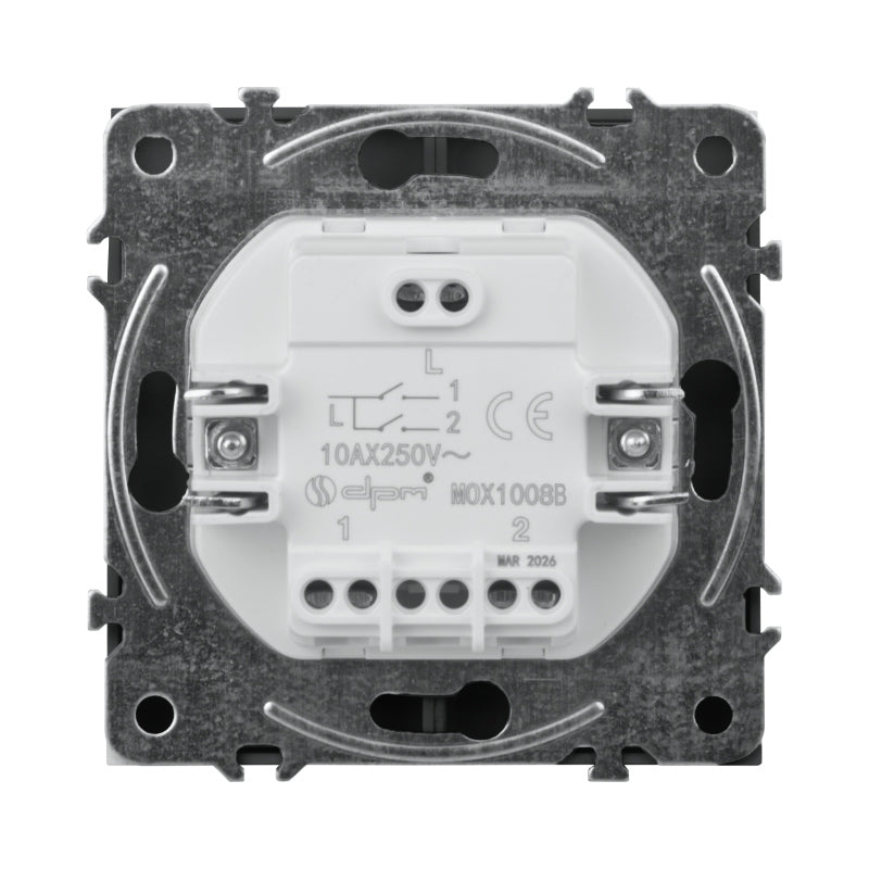 Vypínač DPM MOXY MOX1008B černý