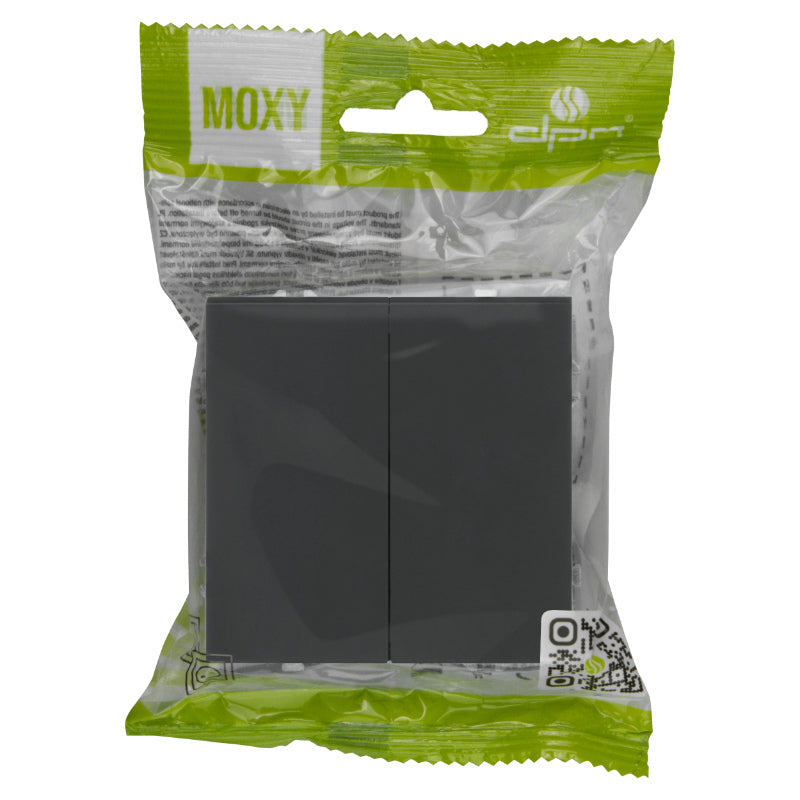 Vypínač DPM MOXY MOX1008B černý