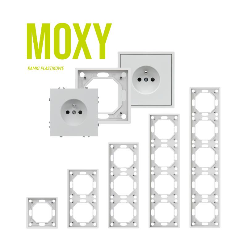 Vypínač DPM MOXY MOX1021W bílý