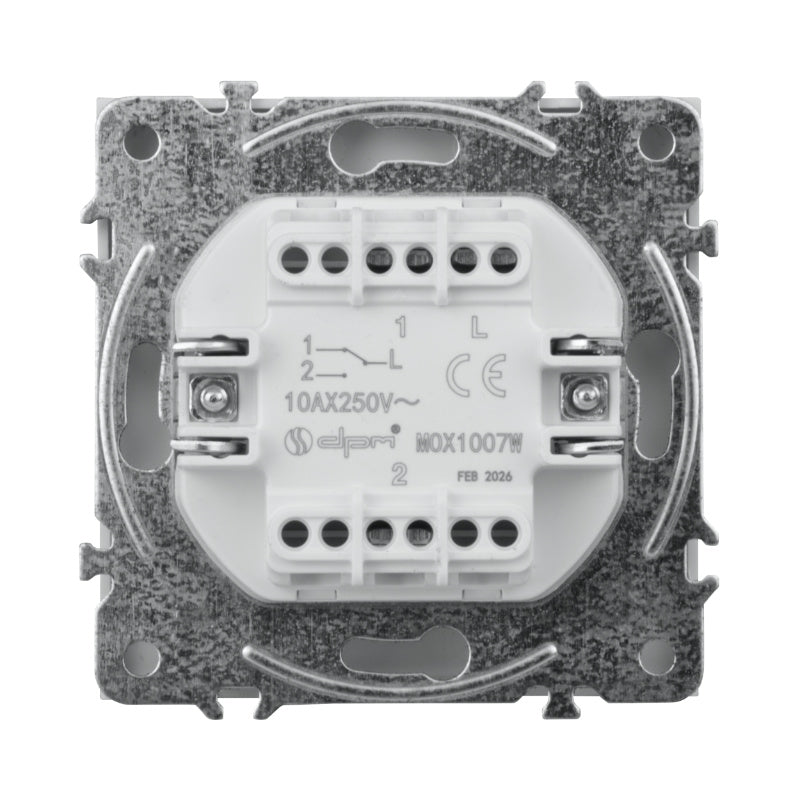 Vypínač DPM MOXY MOX1007W bílý