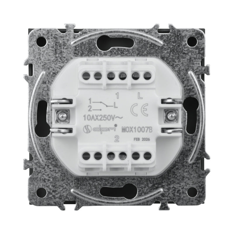 Vypínač DPM MOXY MOX1007B černý