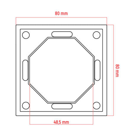 Rámeček DPM MOXY MOX1001W bílý