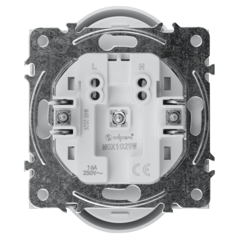 Dvojzásuvka DPM MOXY MOX1029W bílá