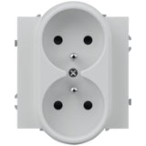 Dvojzásuvka DPM MOXY MOX1029W bílá