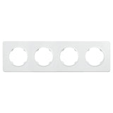 Rámeček čtyřnásobný ELECTROMALT OVAL OVA1004W bílý