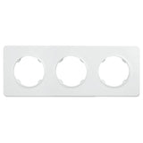 Rámeček trojnásobný ELECTROMALT OVAL OVA1003W bílý