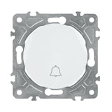 Spínač zvonkový ELECTROMALT OVAL OVA1020W bílý