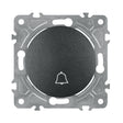Spínač zvonkový ELECTROMALT OVAL OVA1020B černý