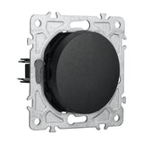 Vypínač ELECTROMALT OVAL OVA1021B černý
