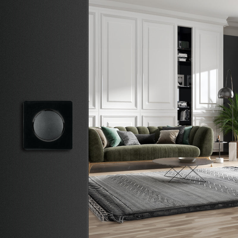 Vypínač ELECTROMALT OVAL OVA1021B černý
