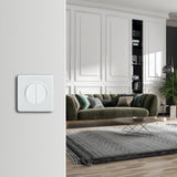 Vypínač ELECTROMALT OVAL OVA1008W bílý