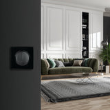 Vypínač ELECTROMALT OVAL OVA1008B černý