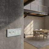 Vypínač ELECTROMALT OVAL OVA1006W bílý