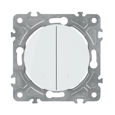 Vypínač ELECTROMALT OVAL OVA1009W bílý