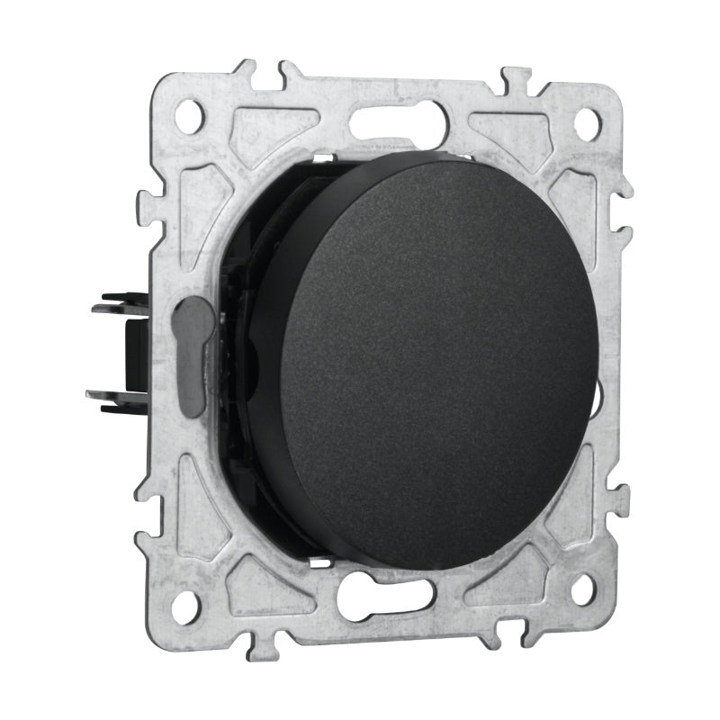 Vypínač ELECTROMALT OVAL OVA1007B černý