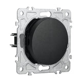 Vypínač ELECTROMALT OVAL OVA1007B černý