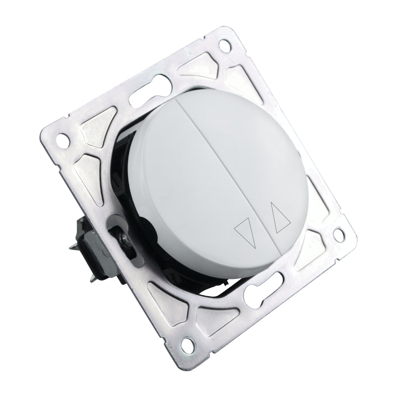 Spínač na rolety ELECTROMALT OVAL OVA1030W bílý