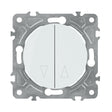 Spínač na rolety ELECTROMALT OVAL OVA1030W bílý