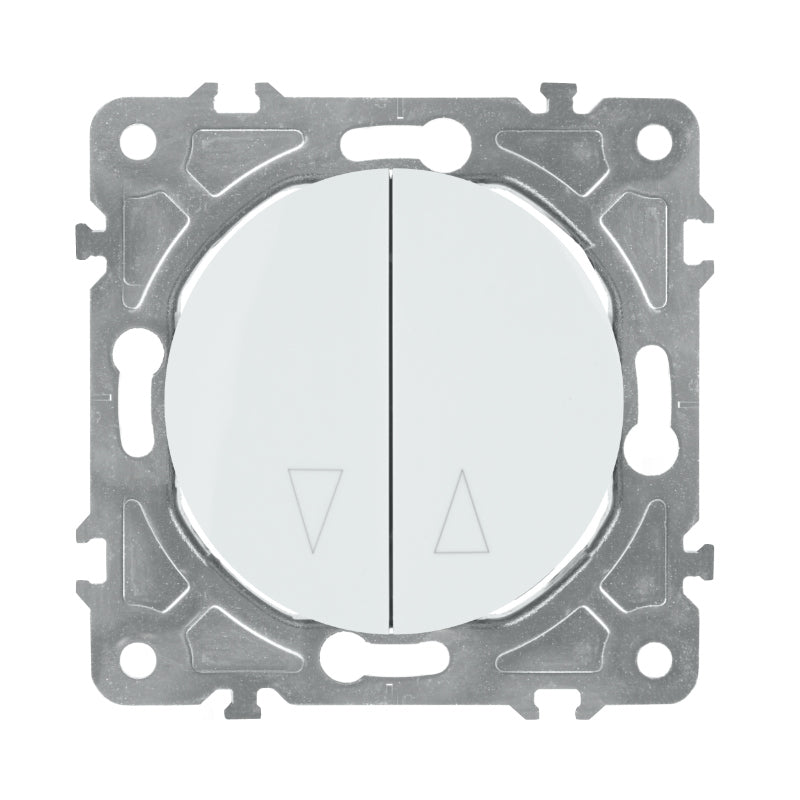 Spínač na rolety ELECTROMALT OVAL OVA1030W bílý
