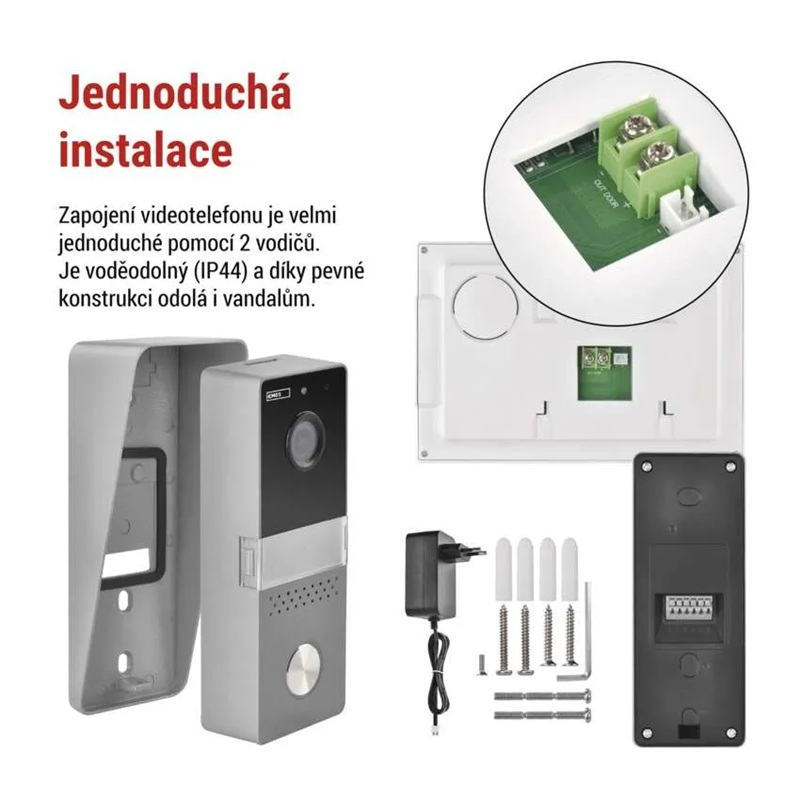 Videotelefon EMOS EM-04Z 2WIRE