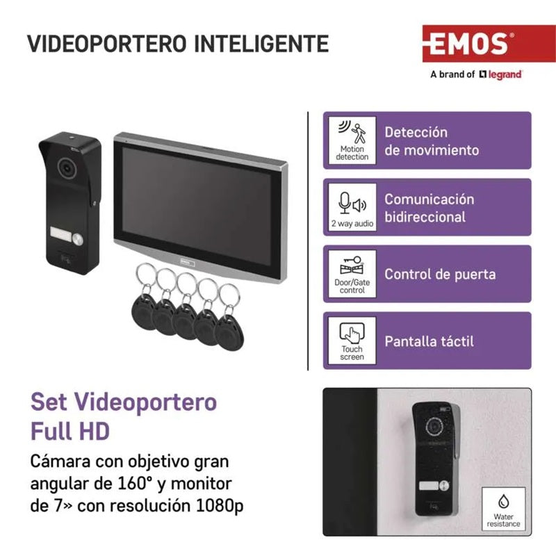 GoSmart videotelefon EMOS IP-750A WiFi Tuya