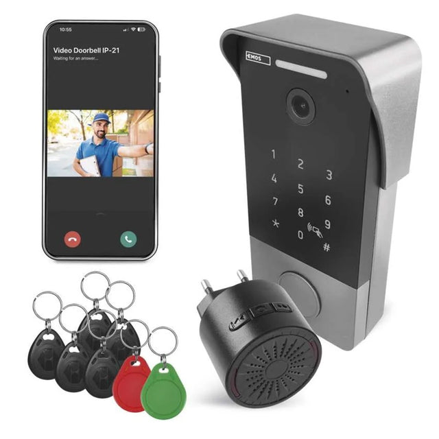 GoSmart videozvonek EMOS IP-21PoE WiFi Tuya