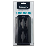 Zvonek drátový LUMIO DB103B černý