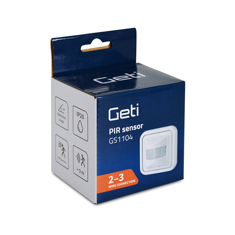 Čidlo pohybové PIR GETI GS1104