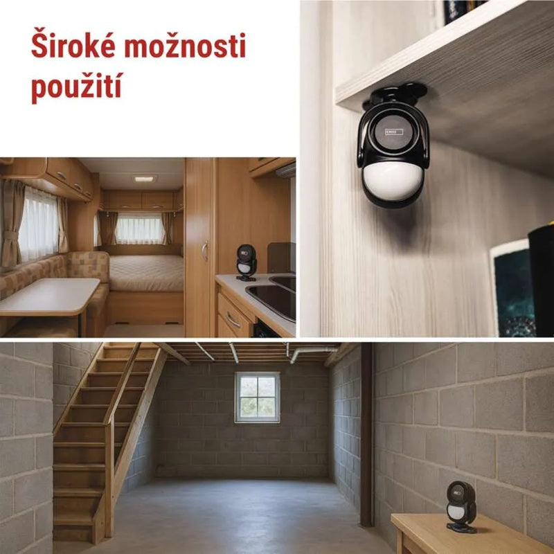 Alarm s pohybovým čidlem EMOS EM-125L PROTECTOR