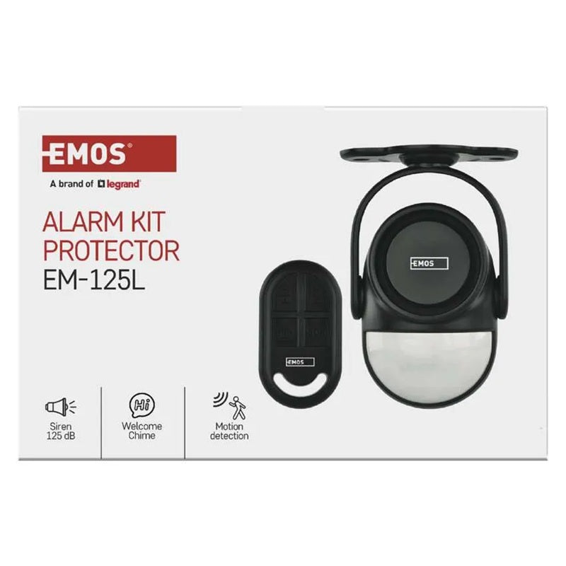 Alarm s pohybovým čidlem EMOS EM-125L PROTECTOR