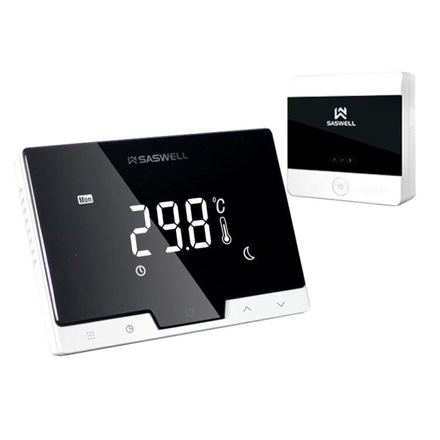 Termostat SASWELL T19 7 RF B bezdrátový