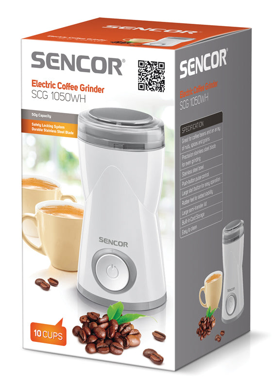 Kávomlýnek SENCOR SCG 1050WH