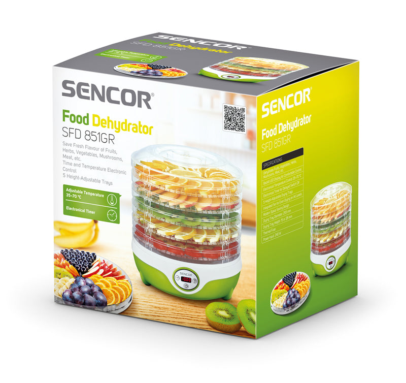 Sušička ovoce SENCOR SFD 851GR