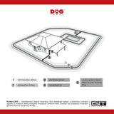 Ohradník elektronický D-FENCE 101 pro psa