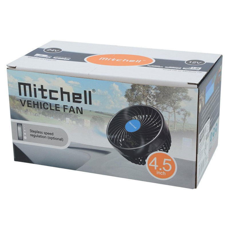 Ventilátor MITCHELL 07216 na přísavku 12V