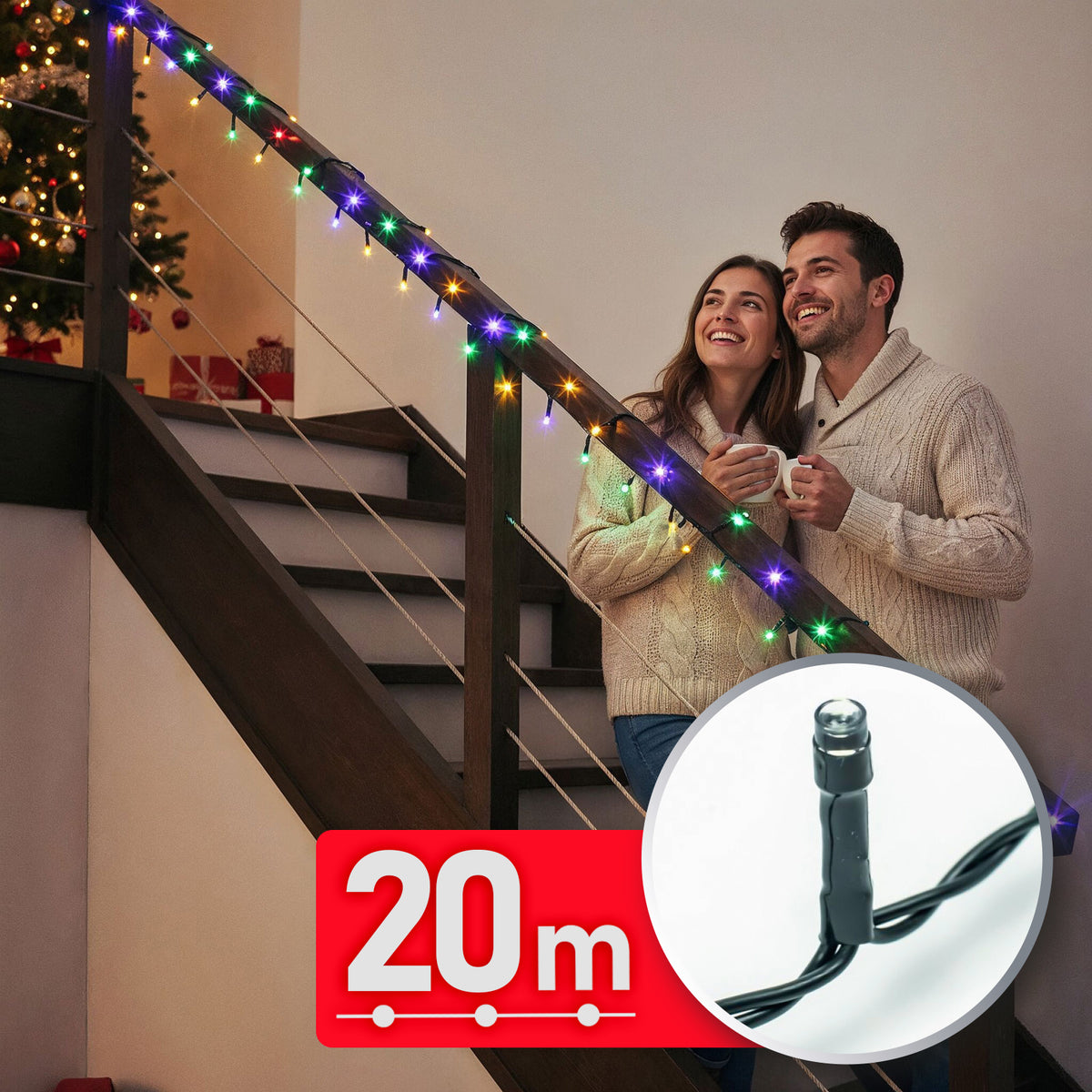 Řetěz vánoční HOME 59768