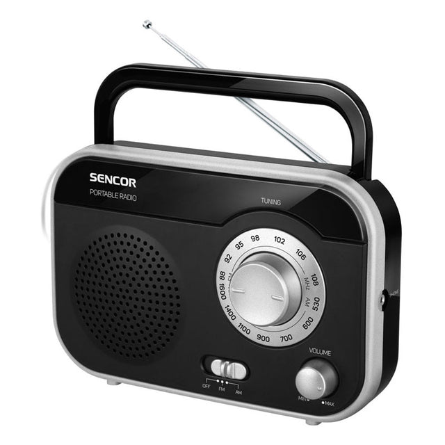 Rádio SENCOR SRD 210 BS Black/Silver