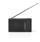 Rádio NEDIS RDFM1200BK