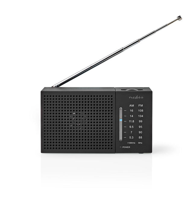 Rádio NEDIS RDFM1200BK
