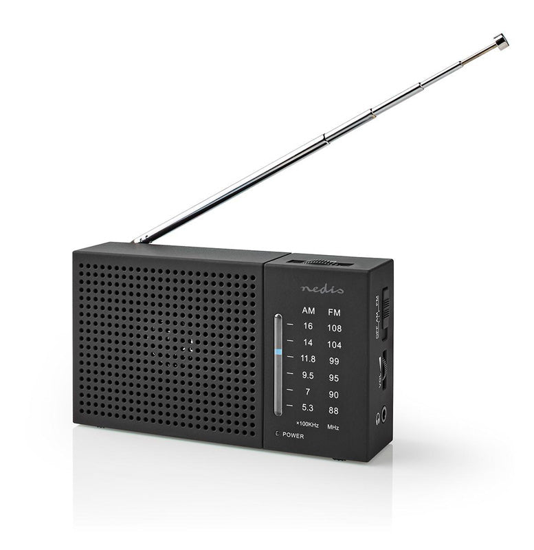 Rádio NEDIS RDFM1200BK