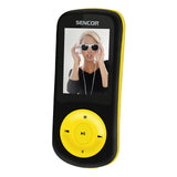 Přehrávač MP3/MP4 SENCOR SFP 5870 Black/Yellow 8GB