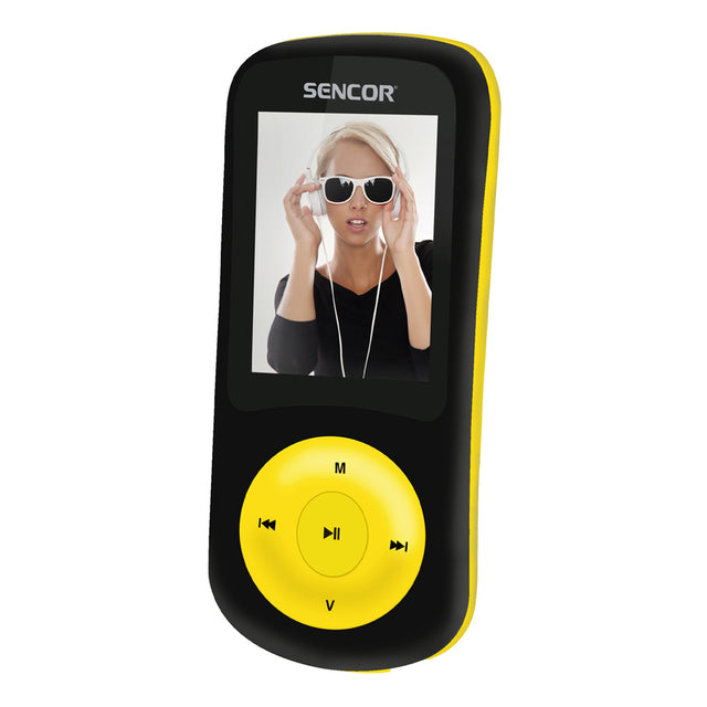 Přehrávač MP3/MP4 SENCOR SFP 5870 Black/Yellow 8GB