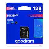 Karta paměťová GOODRAM microSD 128GB s adaptérem