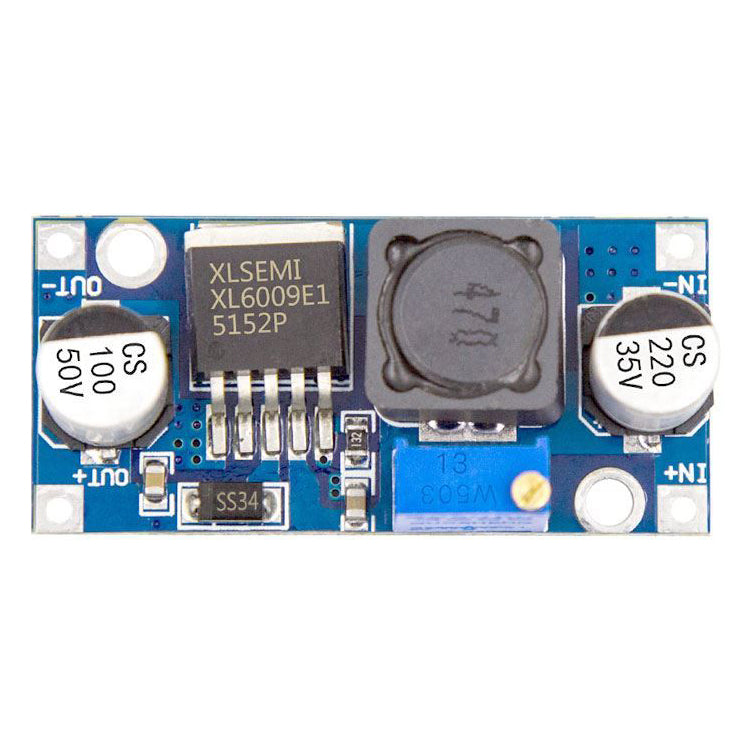 Napájecí modul, step-up měnič 4A s XL6009