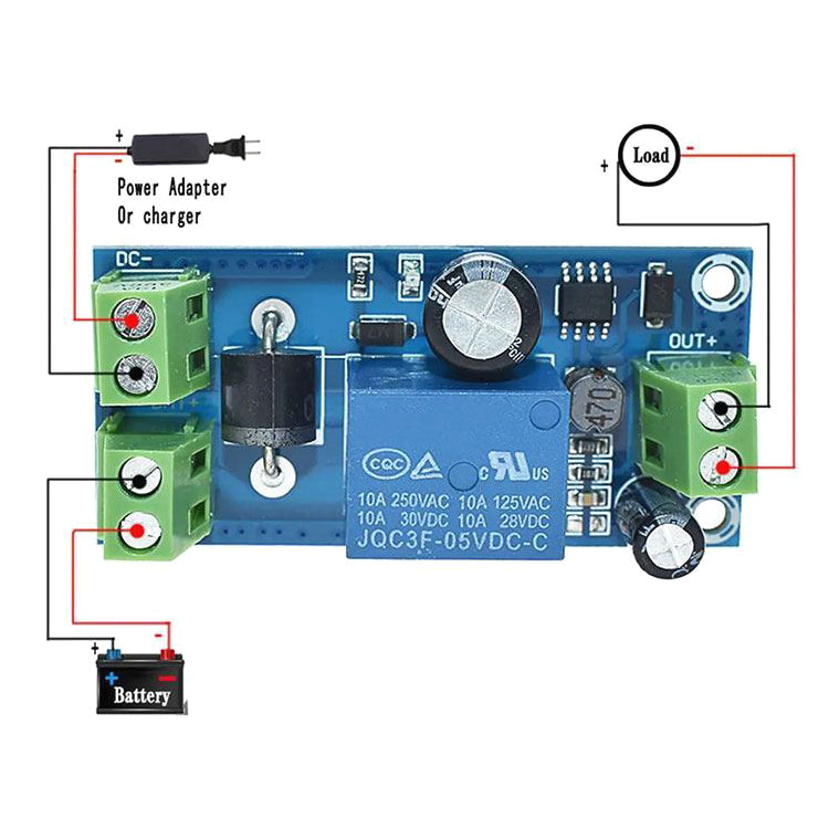 Automatický přepínač baterie - UPS modul YX850