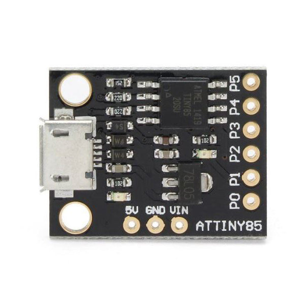 Digispark Attiny85, micro USB programovací modul Arduino