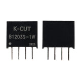 Napájecí modul, step-down Izolovaný DC-DC měnič K-CUT B1203S-1W