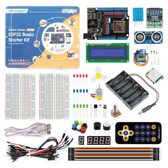 Stavebnice ACEBOTT ESP32 Basic starter kit
