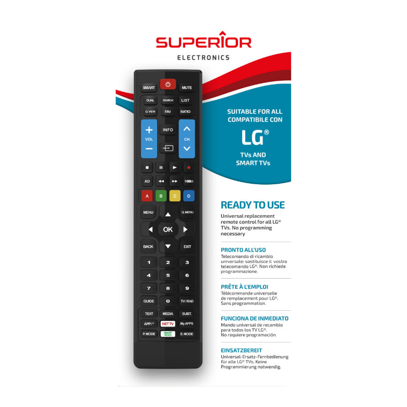 Dálkový ovladač SUPERIOR SUPTRB007 pro LG TV